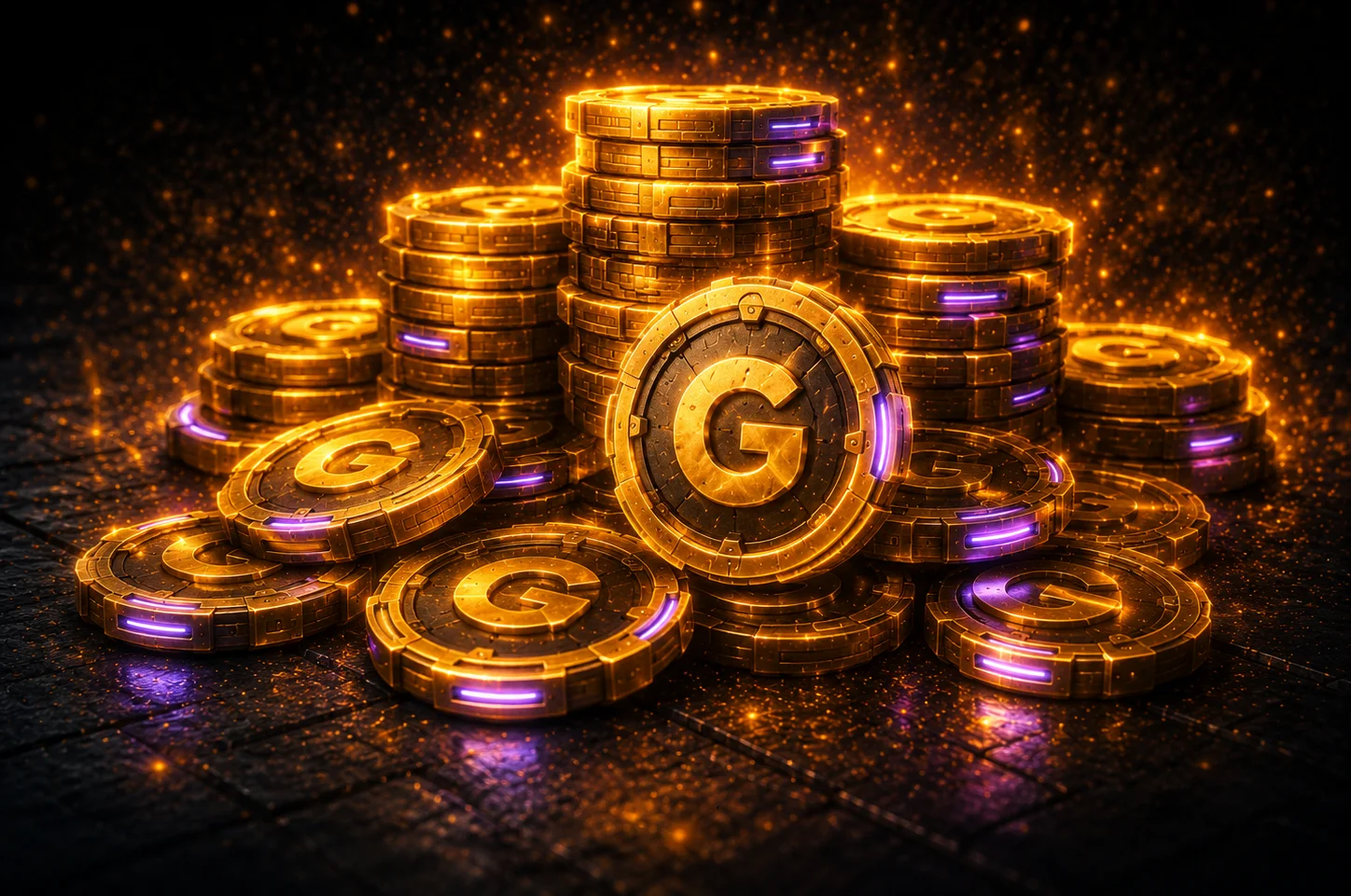 Gold Coins on KeyDrop