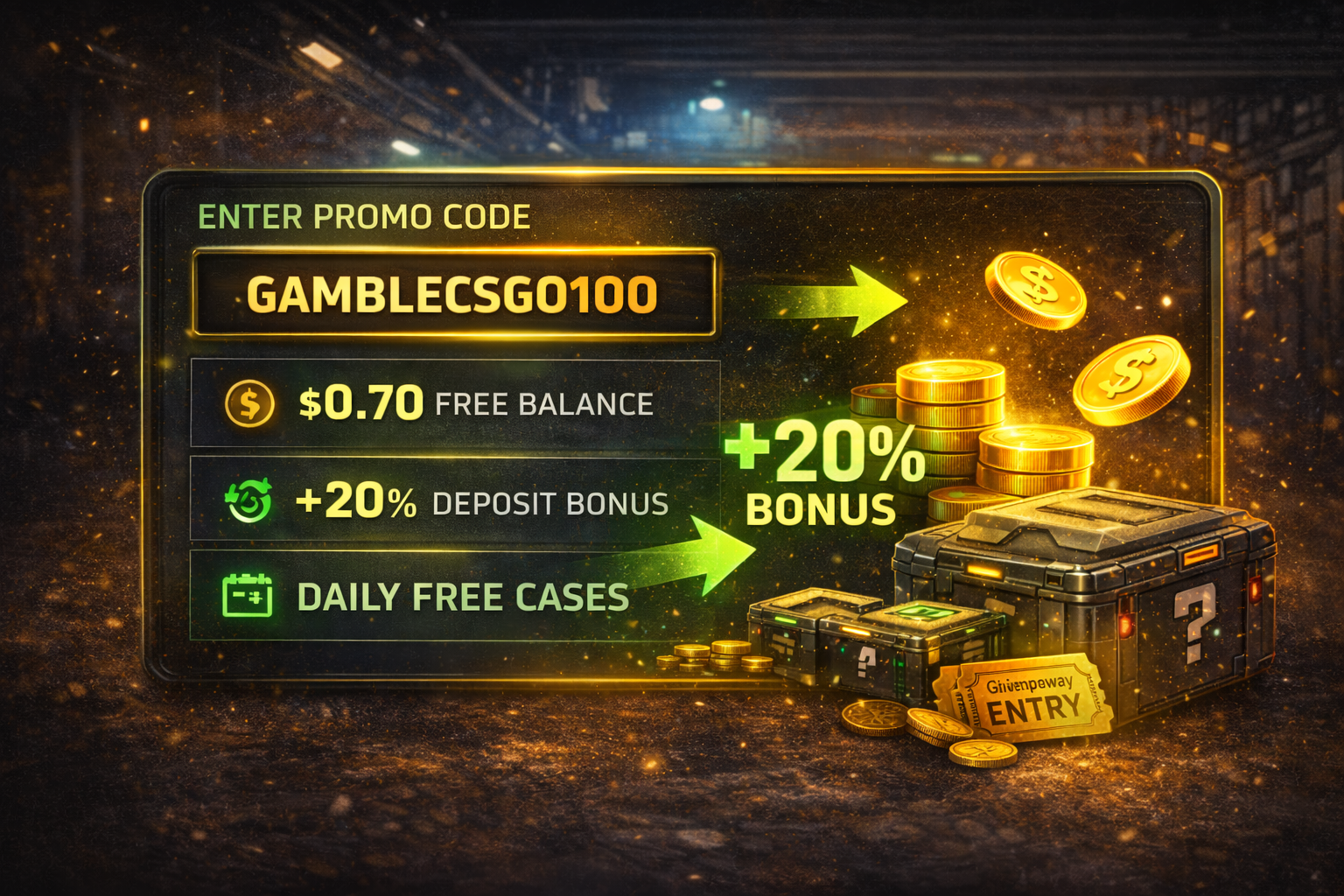 How KeyDrop promo codes work