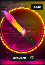 Gradient KeyDrop case
